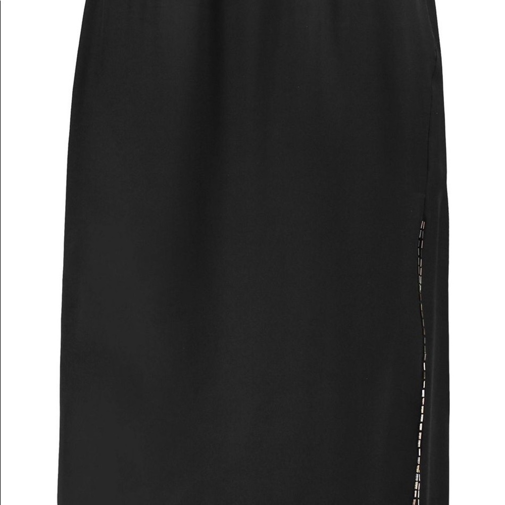 Theory Midi silk skirt 8